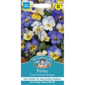 Pansy Cool Summer Breeze Seeds